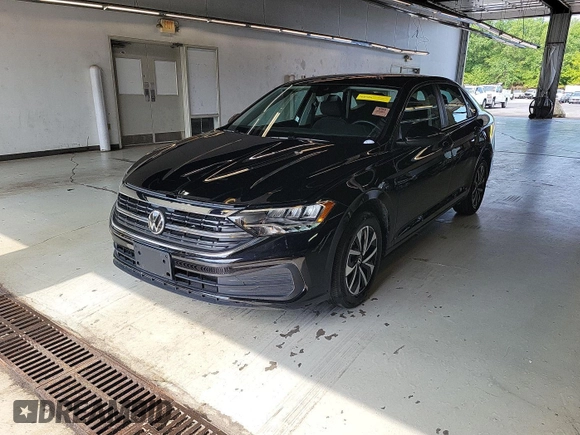 2024 Volkswagen Jetta S with VIN 3VW5M7BUXRM041133, listed as a IAAI auction lot 42900559 with 23,846 mi miles and . Bid and sale history available at DreamBid. Image 6.