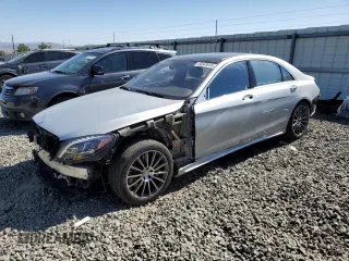 2016 Mercedes-Benz S 550 with VIN WDDUG8FB4GA230011, listed as a Copart auction lot 60649645 with 52,184 mi miles and Salvage title. Bid and sale history available at DreamBid. Image 1.