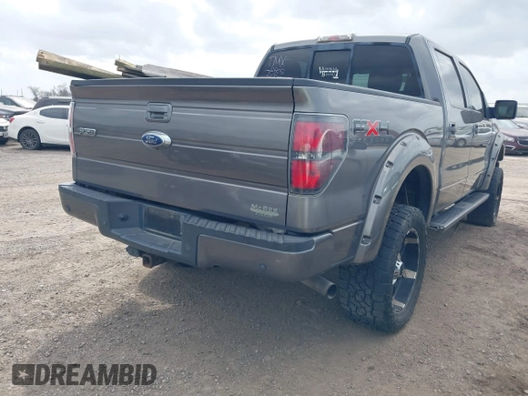 2011 Ford F-150 XLT with VIN 1FTFW1ET8BFC57912, listed as a IAAI auction lot 41736776 with 158,383 mi miles. Bid and sale history available at carsss.com. Image 4.