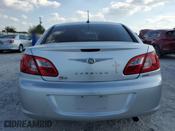 2008 Chrysler Sebring Limited with VIN 1C3LC66KX8N218188, listed as a Copart auction lot 72017204 with 79,379 mi miles and Salvage title. Bid and sale history available at DreamBid. Image 6.