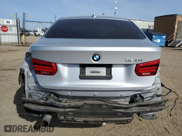 2016 BMW 3 Series 320i with VIN WBA8E1G54GNT34151, listed as a Copart auction lot 45981425 with 101,866 mi miles and Salvage Title. Bid and sale history available at DreamBid. Image 6.