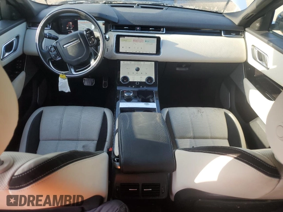 2019 Land Rover Range Rover Velar R-Dynamic SE with VIN SALYL2EX4KA784653, listed as a Copart auction lot 61566655 with 76,433 mi miles and Salvage title. Bid and sale history available at DreamBid. Image 8.