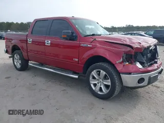 2014 Ford F-150 XL with VIN 1FTFW1CF4EFC61506, listed as a IAAI auction lot 41916575 with 116,739 mi miles. Bid and sale history available at carsss.com. Image 1.