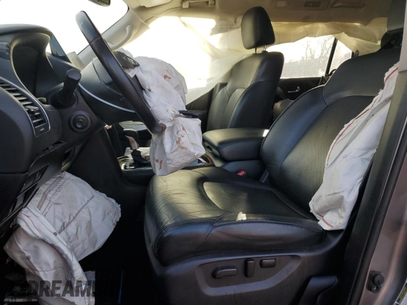 2021 Nissan Armada SL with VIN JN8AY2BA3M9372601, listed as a Copart auction lot 45874415 with 96,302 mi miles and Salvage Title. Bid and sale history available at carsss.com. Image 7.