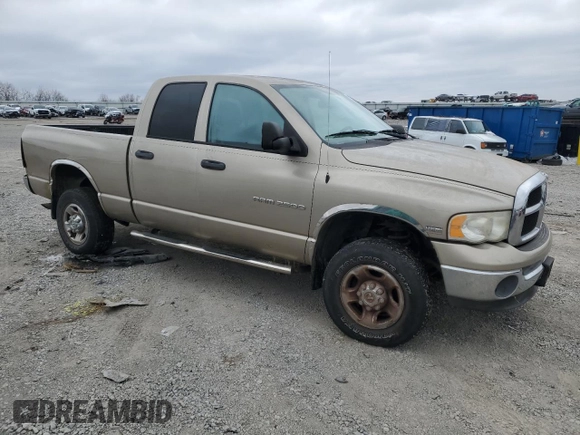 2004 Dodge 2500 SLT z VIN 3D7KU28D24G148562, wystawiony jako Copart lot #45872455 z przebiegiem Nie podano mil oraz Szkoda całkowita • Salvage title. Historia ofert i sprzedaży dostępna na DreamBid. Obrazek 4.