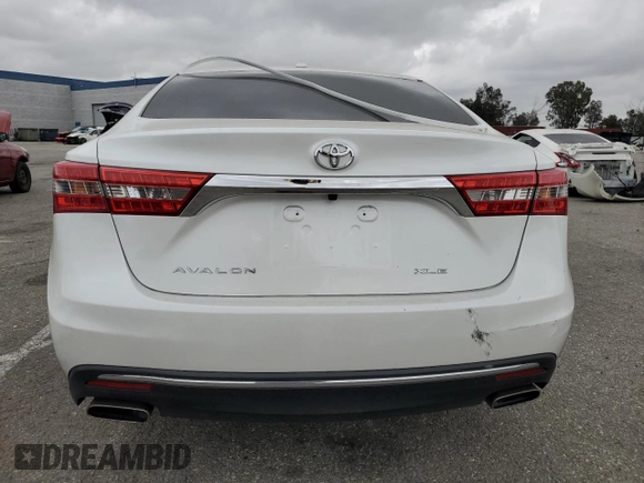 2016 Toyota Avalon Limited with VIN 4T1BK1EB8GU227258, listed as a Copart auction lot 53635075 with 105,041 mi miles and Salvage Title. Bid and sale history available at DreamBid. Image 6.