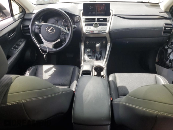 2019 Lexus NX 300 with VIN JTJBARBZ2K2179846, listed as a Copart auction lot 58236005 with 76,809 mi miles and Salvage title. Bid and sale history available at DreamBid. Image 8.