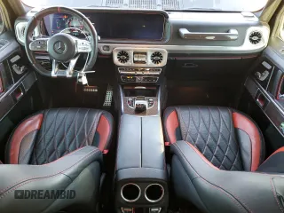 2019 Mercedes-Benz G 63 AMG with VIN WDCYC7HJ5KX307720, listed as a Copart auction lot 87278844 with 63,380 mi miles and Salvage Title. Bid and sale history available at DreamBid. Image 8.