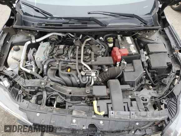 2020 Nissan Sentra SV with VIN 3N1AB8CV2LY220192, listed as a Copart auction lot 55653145 with 37,621 mi miles and Salvage Title. Bid and sale history available at carsss.com. Image 11.