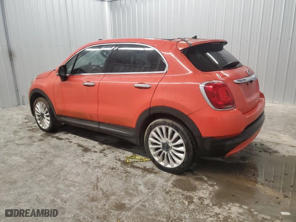 2016 FIAT 500X Lounge with VIN ZFBCFXDT0GP317640, listed as a Copart auction lot 45131415 with 60,715 mi miles and Clean Title. Bid and sale history available at carsss.com. Image 2.
