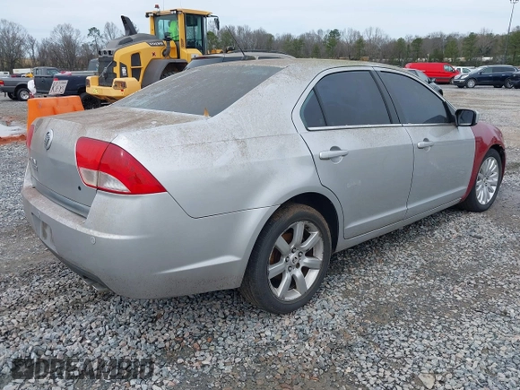 2010 Mercury Milan Premier with VIN 3MEHM0JA9AR600451, listed as a IAAI auction lot 41550913 with Not Provided miles and . Bid and sale history available at DreamBid. Image 4.