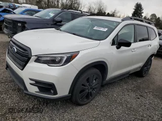 2022 Subaru Ascent Onyx z VIN 4S4WMAGD7N3442126, wystawiony jako Copart lot #48668725 z przebiegiem 27 706 mil mil oraz Szkoda całkowita • Salvage title. Historia ofert i sprzedaży dostępna na DreamBid. Obrazek 1.