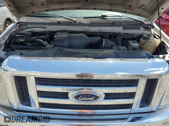 2010 Ford Econoline Passenger XL with VIN 1FBSS3BL2ADA62090, listed as a Copart auction lot 55746564 with Not Provided miles and Clean Title. Bid and sale history available at DreamBid. Image 12.