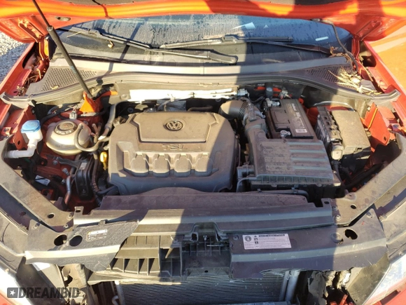 2018 Volkswagen Tiguan S with VIN 3VV1B7AX7JM029207, listed as a Copart auction lot 77978224 with 103,900 mi miles and Salvage Title. Bid and sale history available at carsss.com. Image 12.