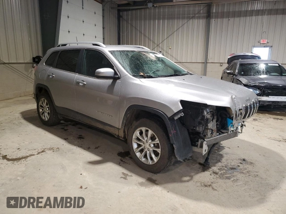 2019 Jeep Cherokee Latitude with VIN 1C4PJMCBXKD157580, listed as a Copart auction lot 58313745 with 81,660 mi miles and Salvage title. Bid and sale history available at DreamBid. Image 4.