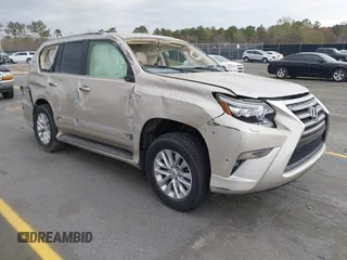 2015 Lexus GX with VIN JTJBM7FX4F5100492, listed as a IAAI auction lot 41857586 with 109,534 mi miles and . Bid and sale history available at carsss.com. Image 1.