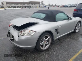 2008 Porsche Boxster with VIN WP0CA29808U710535, listed as a IAAI auction lot 41794429 with 63,031 mi miles. Bid and sale history available at carsss.com. Image 4.