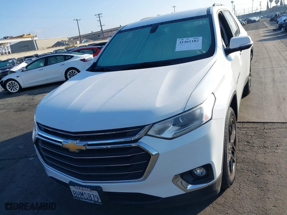 2019 Chevrolet Traverse LT Leather with VIN 1GNERHKW9KJ202609, listed as a IAAI auction lot 41461182 with 62,436 mi miles. Bid and sale history available at carsss.com. Image 13.