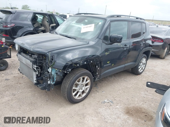 2021 Jeep Renegade Islander with VIN ZACNJDBB9MPM27652, listed as a IAAI auction lot 41905807 with 25,681 mi miles and . Bid and sale history available at DreamBid. Image 18.