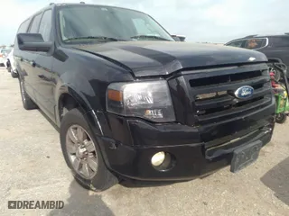 2009 Ford Expedition EL Limited with VIN 1FMFK19599EA97073, listed as a IAAI auction lot 41952729 with 1 mi miles. Bid and sale history available at carsss.com. Image 1.