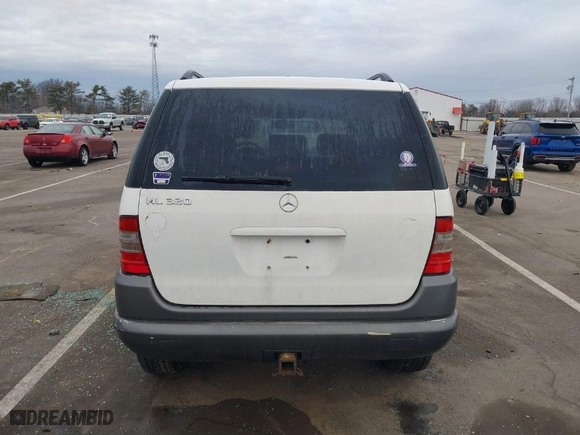 1999 Mercedes-Benz M-Class with VIN 4JGAB54E6XA110195, listed as a IAAI auction lot 41640418 with NaN miles. Bid and sale history available at carsss.com. Image 16.