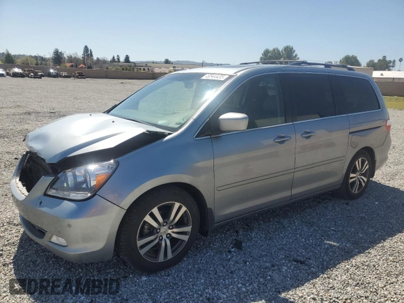 2007 Honda Odyssey Touring z VIN 5FNRL38857B041567, wystawiony jako Copart lot #49644435 z przebiegiem 219 052 mil mil oraz Szkoda całkowita • Salvage title. Historia ofert i sprzedaży dostępna na DreamBid. Obrazek 1.
