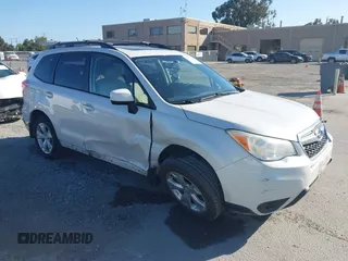 2014 Subaru Forester Premium with VIN JF2SJAEC1EH447400, listed as a IAAI auction lot 42532127 with 128,173 mi miles and . Bid and sale history available at DreamBid. Image 1.