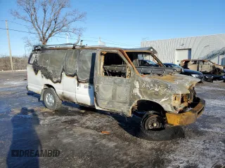2013 Ford Econoline Cargo Commercial with VIN 1FTNS2EW7DDB03780, listed as a Copart auction lot 82321564 with Not Provided miles and Non Repairable. Bid and sale history available at carsss.com. Image 4.