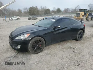 2010 Hyundai Genesis Coupe Grand Touring z VIN KMHHU6KH7AU019728, wystawiony jako Copart lot #48321395 z przebiegiem 185 966 mil mil oraz Szkoda całkowita • Salvage title. Historia ofert i sprzedaży dostępna na DreamBid. Obrazek 1.