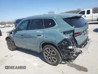 2024 BMW X1 xDrive28i with VIN WBX73EF00R5Z01009, listed as a Copart auction lot 48136195 with 15,133 mi miles and Salvage Title. Bid and sale history available at carsss.com. Image 2.