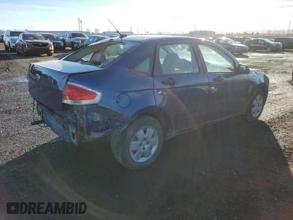 2009 Ford Focus S with VIN 1FAHP34N09W204139, listed as a Copart auction lot 46579535 with 160,581 mi miles and Salvage Title. Bid and sale history available at carsss.com. Image 3.