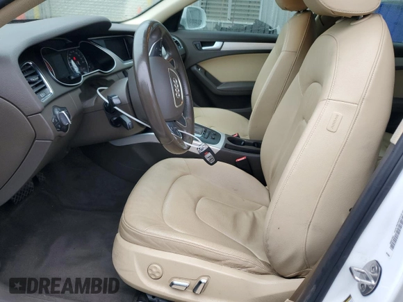 2013 Audi A4 Premium with VIN WAUAFAFL2DA059137, listed as a Copart auction lot 41964395 with 137,419 mi miles and Salvage Title. Bid and sale history available at carsss.com. Image 7.