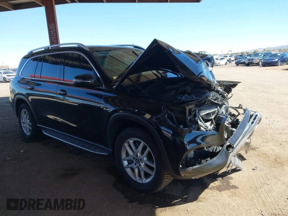 2020 Mercedes-Benz GLS 450 with VIN 4JGFF5KEXLA056309, listed as a IAAI auction lot 41832916 with 96,560 mi miles and . Bid and sale history available at DreamBid. Image 1.