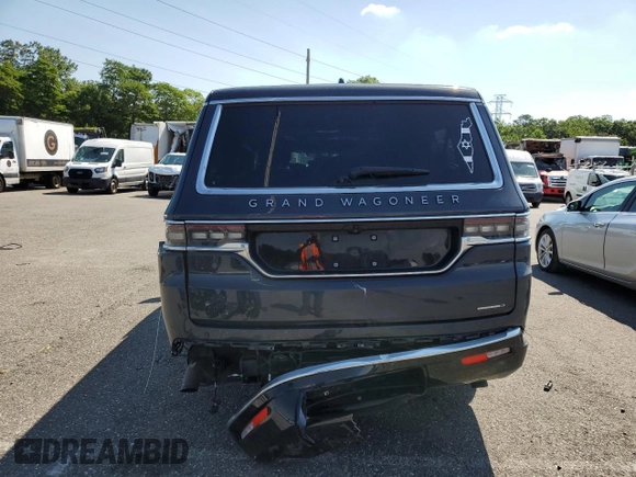 2024 Jeep Grand Wagoneer Series III with VIN 1C4SJSGP2RS186372, listed as a Copart auction lot 65153425 with Not provided miles and Salvage title. Bid and sale history available at DreamBid. Image 6.