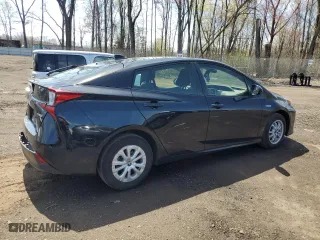 2021 Toyota Prius L Eco with VIN JTDKAMFU6M3150108, listed as a Copart auction lot 53690385 with 105,765 mi miles and Salvage Title. Bid and sale history available at carsss.com. Image 3.
