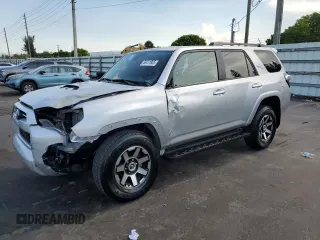2024 Toyota 4Runner TRD Off Road with VIN JTERU5JR4R6216834, listed as a Copart auction lot 58411805 with 49,526 mi miles and Non repairable. Bid and sale history available at DreamBid. Image 1.