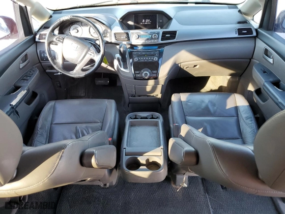 2011 Honda Odyssey EX-L with VIN 5FNRL5H65BB094319, listed as a Copart auction lot 87483484 with 250,580 mi miles and Salvage Title. Bid and sale history available at carsss.com. Image 8.