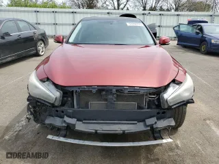 2014 Infiniti Q50 Hybrid Premium with VIN JN1AV7AR2EM702478, listed as a Copart auction lot 53332775 with 115,142 mi miles and Clean Title. Bid and sale history available at carsss.com. Image 5.