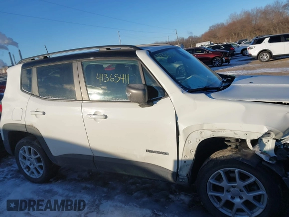 2021 Jeep Renegade Limited with VIN ZACNJDD15MPM23814, listed as a IAAI auction lot 41365411 with 51,349 mi miles and . Bid and sale history available at DreamBid. Image 13.