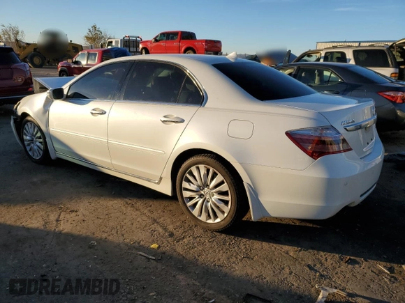 2012 Acura RL Technology with VIN JH4KB2F6XCC000213, listed as a Copart auction lot 81556514 with 103,466 mi miles and Salvage Title. Bid and sale history available at DreamBid. Image 2.