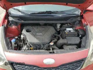 2013 Kia Rio LX with VIN KNADM4A36D6209894, listed as a Copart auction lot 49014515 with 155,920 mi miles and Salvage Title. Bid and sale history available at carsss.com. Image 13.