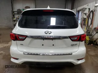2020 Infiniti QX60 Luxe with VIN 5N1DL0MM5LC537886, listed as a Copart auction lot 50243325 with 50,241 mi miles and Salvage Title. Bid and sale history available at DreamBid. Image 6.