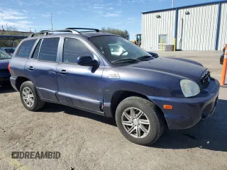 2004 Hyundai Santa Fe GLS with VIN KM8SC13D34U638743, listed as a Copart auction lot 47311215 with 194,906 mi miles and Salvage Title. Bid and sale history available at carsss.com. Image 4.