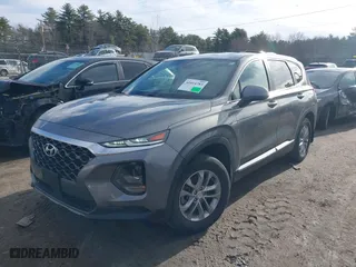 2020 Hyundai Santa Fe SE with VIN 5NMS2CAD1LH139886, listed as a IAAI auction lot 41814783 with 33,754 mi miles. Bid and sale history available at carsss.com. Image 17.