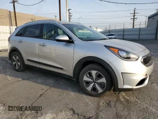 2018 Kia Niro LX with VIN KNDCB3LC8J5207495, listed as a Copart auction lot 43771735 with 81,304 mi miles and Salvage Title. Bid and sale history available at carsss.com. Image 4.
