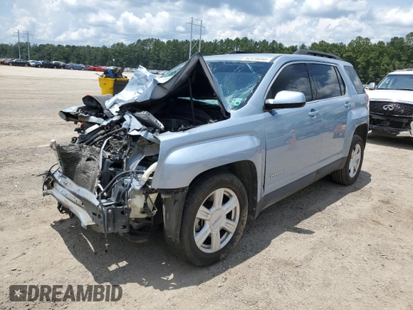 2014 GMC Terrain SLE with VIN 2GKFLRE36E6185604, listed as a Copart auction lot 62418095 with 139,739 mi miles and Salvage title. Bid and sale history available at DreamBid. Image 1.