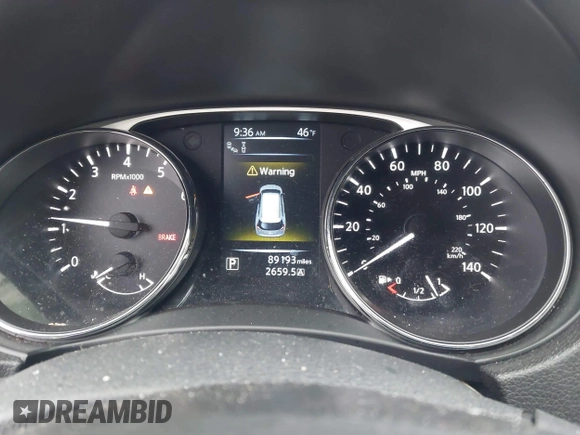 2016 Nissan Rogue SL with VIN 5N1AT2MV9GC769999, listed as a IAAI auction lot 42011030 with 89,193 mi miles and . Bid and sale history available at DreamBid. Image 7.