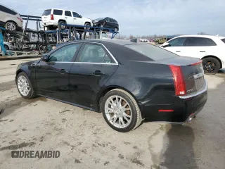 2012 Cadillac CTS Premium with VIN 1G6DS5E35C0142296, listed as a Copart auction lot 45970185 with 128,586 mi miles and Salvage Title. Bid and sale history available at DreamBid. Image 2.