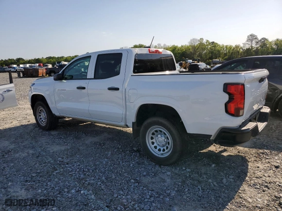 2024 Chevrolet Colorado 2WD Work Truck with VIN 1GCGSBECXR1135193, listed as a Copart auction lot 52515605 with 10,194 mi miles and Clean Title. Bid and sale history available at carsss.com. Image 2.