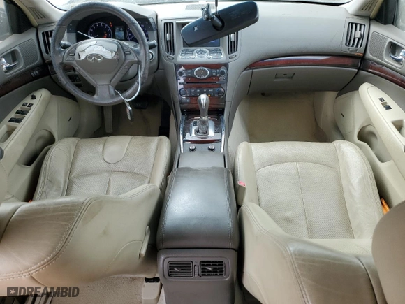 2010 Infiniti G37 Sedan Journey with VIN JN1CV6AP9AM406580, listed as a Copart auction lot 51365935 with 220,838 mi miles and Salvage Title. Bid and sale history available at carsss.com. Image 8.